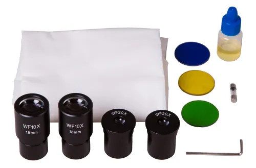 fotografia mikroskop trójokularowy Levenhuk 740T,  16