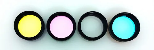zdjęcie zestaw kolorowych filtrów Meade Deep Sky Imager RGB,  2