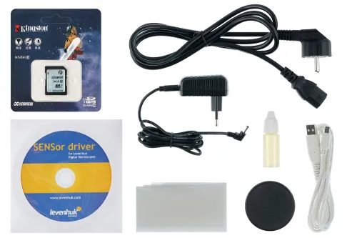 fotografia mikroskop cyfrowy Levenhuk D90L LCD,  3