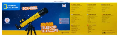 foto teleskop Bresser National Geographic 50/600 AZ,  15