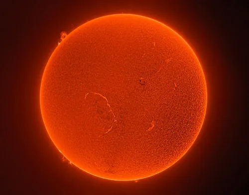 obraz teleskop słoneczny Coronado SolarMax III 70 mm z systemem RichView i BF10,  8