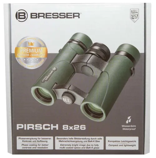 foto lornetka Bresser Pirsch 8x26,  12