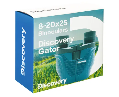 obraz lornetka Levenhuk Discovery Gator 8–20x25,  12