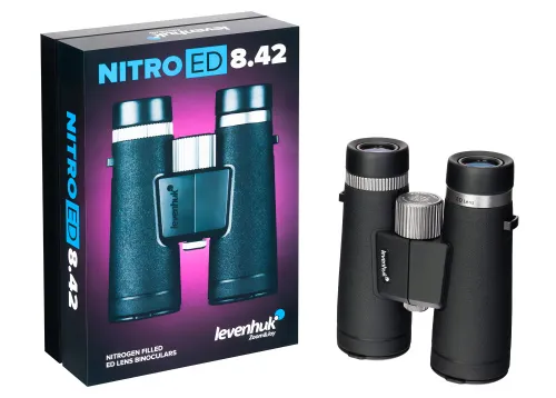 fotografia lornetka Levenhuk Nitro ED 8x42,  4