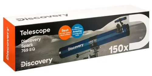 foto teleskop Levenhuk Discovery Spark 769 EQ z książką,  15
