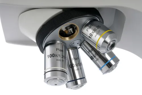 foto trójokularowy mikroskop cyfrowy Levenhuk MED D40T LCD,  9