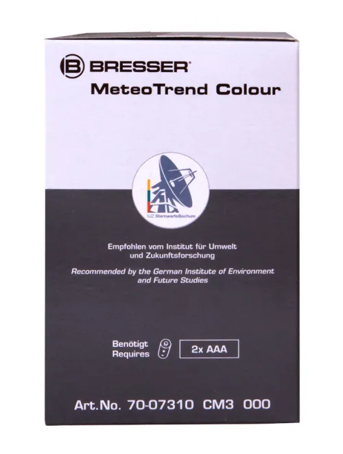 foto stacja pogodowa Bresser MeteoTrend Colour RC, czarna,  13