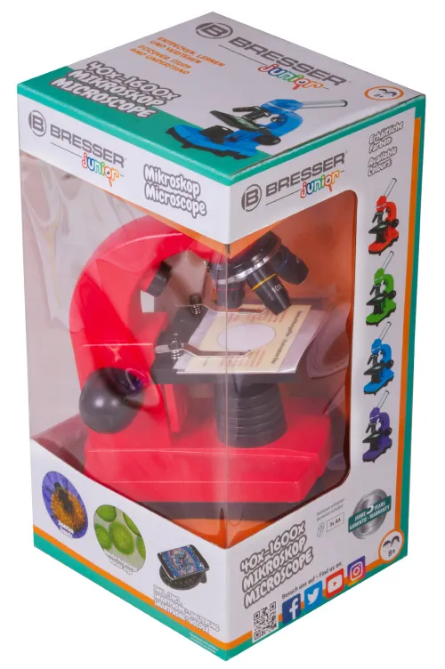 obraz mikroskop Bresser Junior Biolux SEL 40–1600x,  11