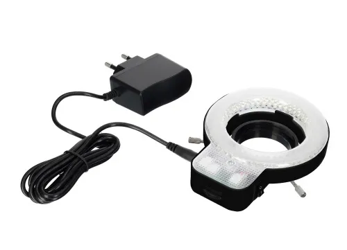 obraz lampa pierścieniowa MAGUS LED 144A z adapterem z gwintem,  2