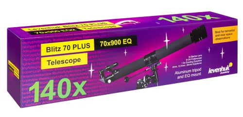 foto teleskop Levenhuk Blitz 70 PLUS,  12