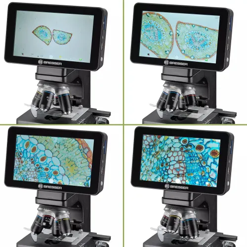 zdjęcie mikroskop Bresser Researcher LCD ,  2