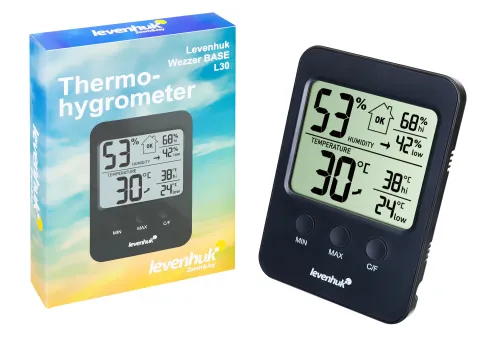 foto termohigrometr Levenhuk Wezzer BASE L30,  4