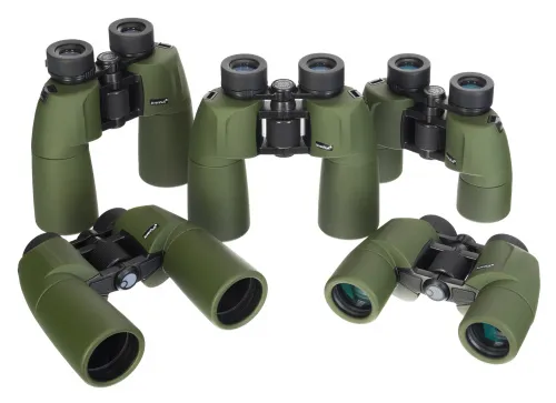 foto lornetka Levenhuk Army 10x50 z celownikiem,  2
