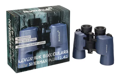 foto lornetka Levenhuk New Sherman PLUS 12x42,  5