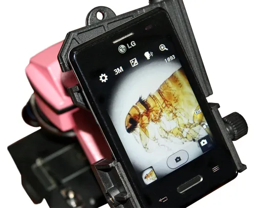 fotografia adapter do smartfona Levenhuk A10,  12