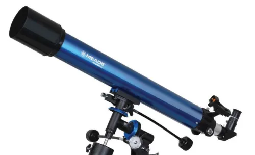 obraz teleskop refrakcyjny Levenhuk Meade Polaris 90 mm EQ,  3