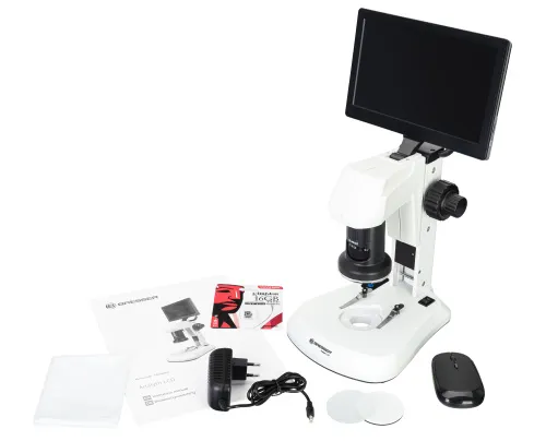zdjęcie mikroskop Analyth LCD Bresser,  3