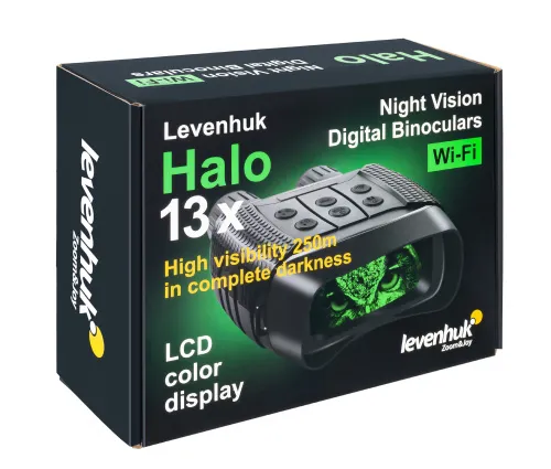 fotografia cyfrowa lornetka noktowizyjna Levenhuk Halo 13X Wi-Fi,  12