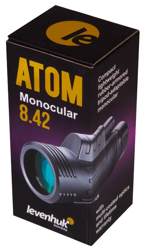 obraz monokular Levenhuk Atom 8x42,  10
