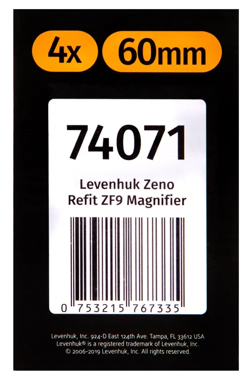 obraz lupa Levenhuk Zeno Refit ZF9,  10