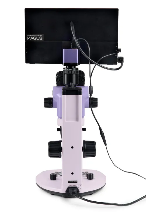 foto cyfrowy mikroskop stereoskopowy MAGUS Stereo D7T LCD BASE,  7