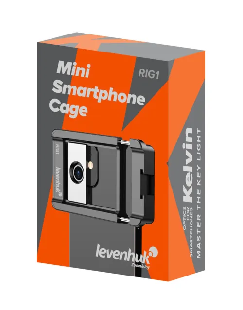 zdjęcie mini klatka na smartfon Levenhuk Kelvin RIG1,  10