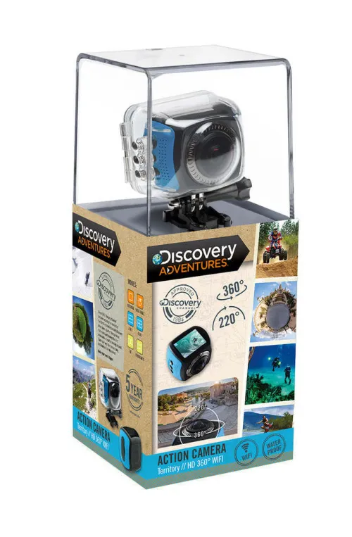 obraz kamera sportowa Bresser Discovery Adventures Territory HD 360° Wi-Fi,  6