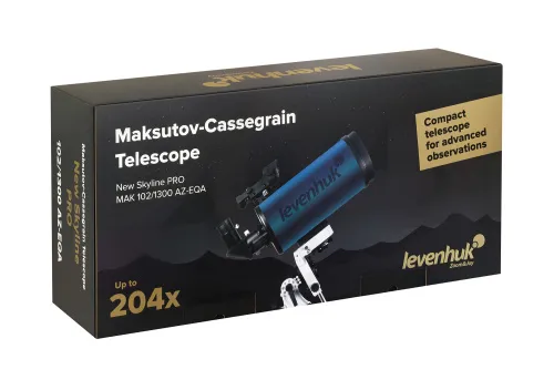 foto teleskop Levenhuk New Skyline PRO MAK 102/1300 AZ-EQA,  14