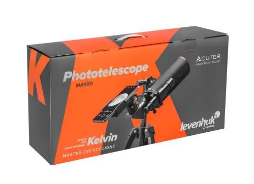 obraz fototeleskop Levenhuk Kelvin MAK60 mini AZ ,  16
