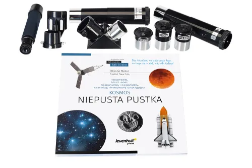 zdjęcie teleskop Levenhuk Discovery Spark Travel 60 z książką,  5