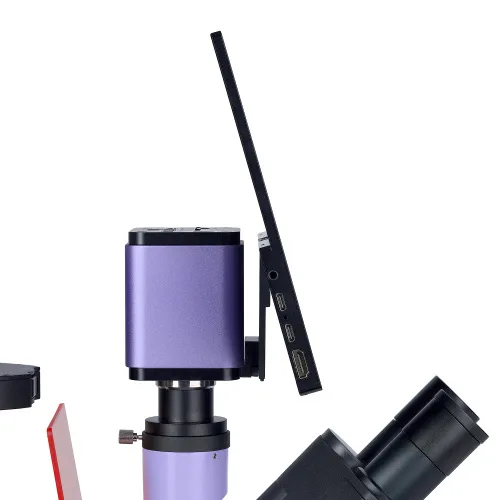 fotografia odwrócony mikroskop fluorescencyjny cyfrowy MAGUS Lum VD500 LCD,  20