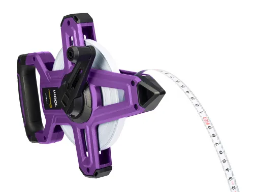 fotografia taśma miernicza geodezyjna Ermenrich Reel SH100,  5