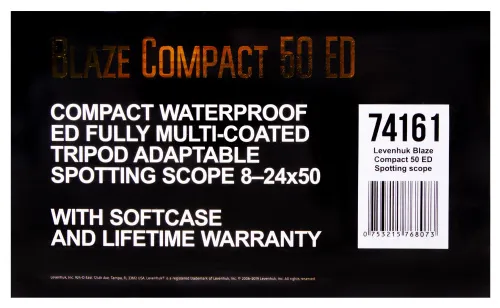 foto luneta Levenhuk Blaze Compact 50 ED,  19