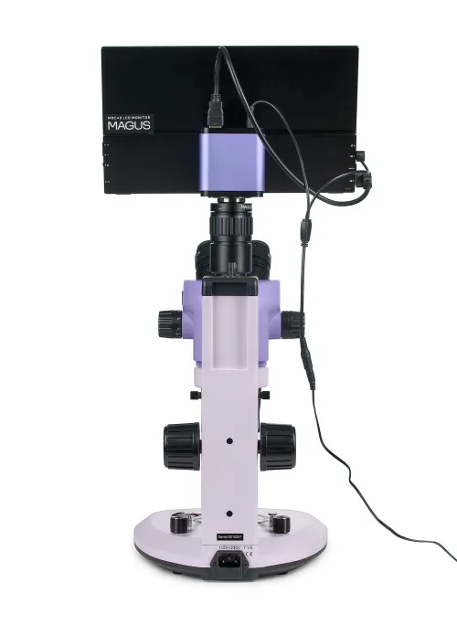 zdjęcie cyfrowy mikroskop stereoskopowy MAGUS Stereo D7T LCD PLUS,  8