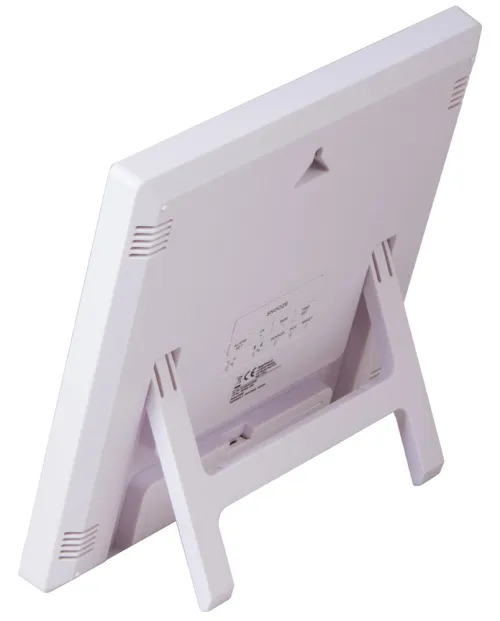 obraz stacja meteorologiczna Bresser TemeoTrend JC LCD RC (zegar ścienny), biała,  5