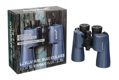 fotografia lornetka Levenhuk New Sherman PLUS 12x50,  5
