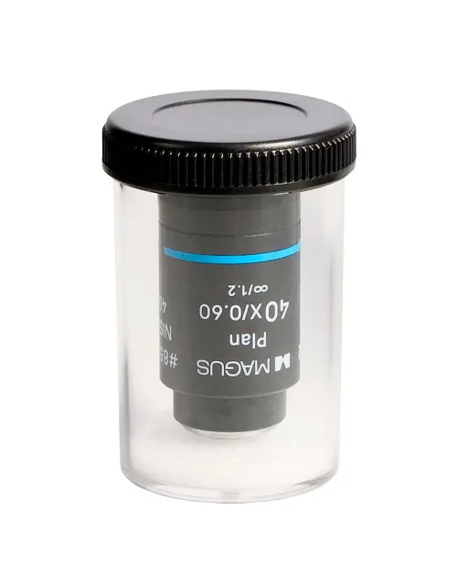 obraz obiektyw MAGUS 40PL60V Plan 40х/0,60 ∞/1,2 H60 mm,  5