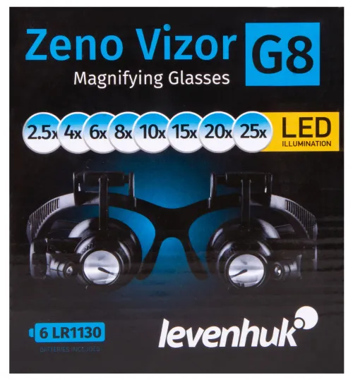 fotografia okulary powiększające Levenhuk Zeno Vizor G8,  15