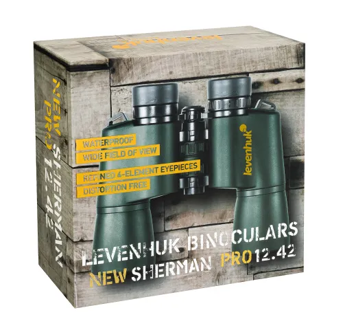 foto lornetka Levenhuk New Sherman PRO 12x42,  13