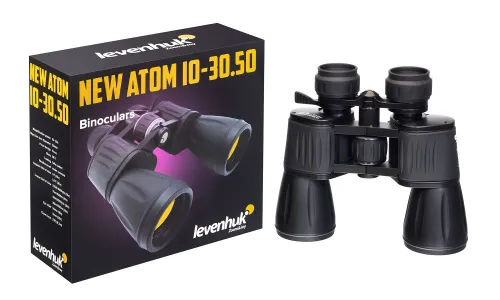 obraz lornetka Levenhuk New Atom 10–30x50,  5