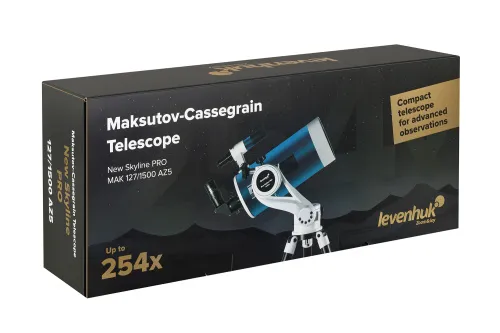 zdjęcie teleskop Levenhuk New Skyline PRO MAK 127/1500 AZ5,  14