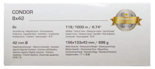 foto lornetka Bresser Condor 8x42 z powłoką UR,  17