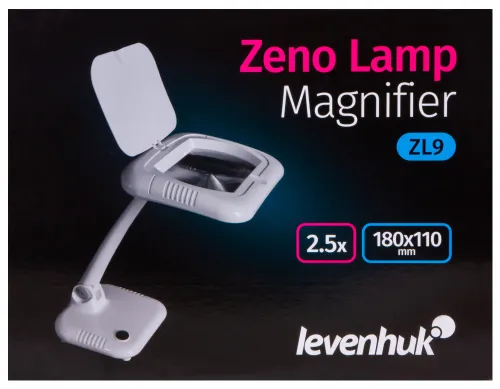foto lupa Levenhuk Zeno Lamp ZL9,  12