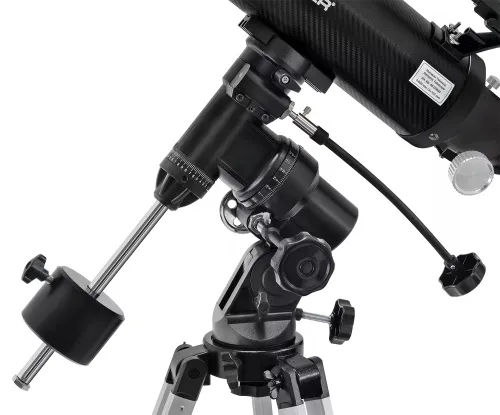 obraz teleskop Bresser Polaris-II AR-102/600 EQ-3 AT-3 z filtrem słonecznym,  7