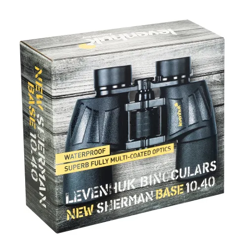 foto lornetka Levenhuk New Sherman BASE 10x40,  13