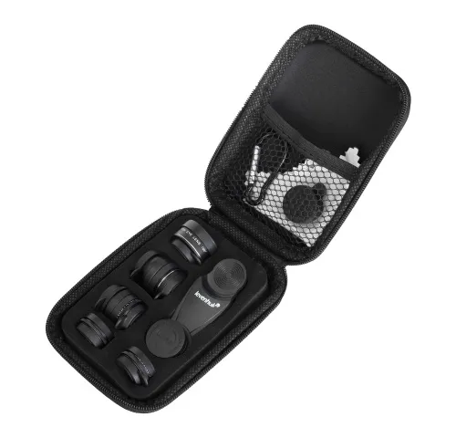 obraz zestaw obiektywów do smartfona Levenhuk Lens S10,  2