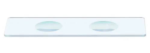 obraz szkiełka podstawowe Levenhuk G50 2H z dwoma łezkami, 50 sztuk,  5