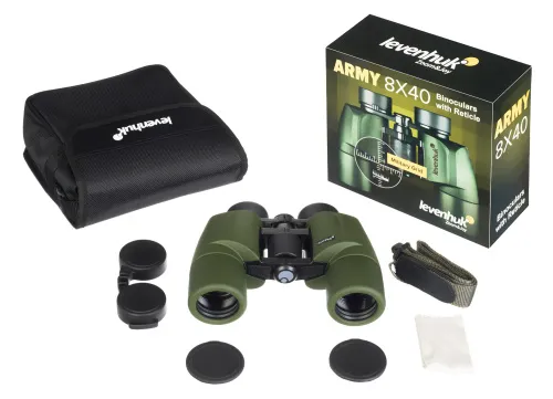 zdjęcie lornetka Levenhuk Army 8x40 z celownikiem,  5