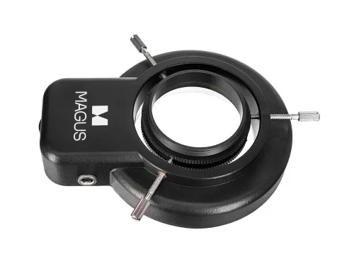 obraz lampa pierścieniowa MAGUS LED 144A z adapterem z gwintem,  4