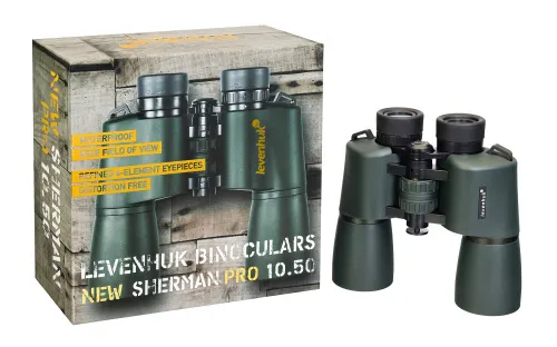 obraz lornetka Levenhuk New Sherman PRO 10x50,  5